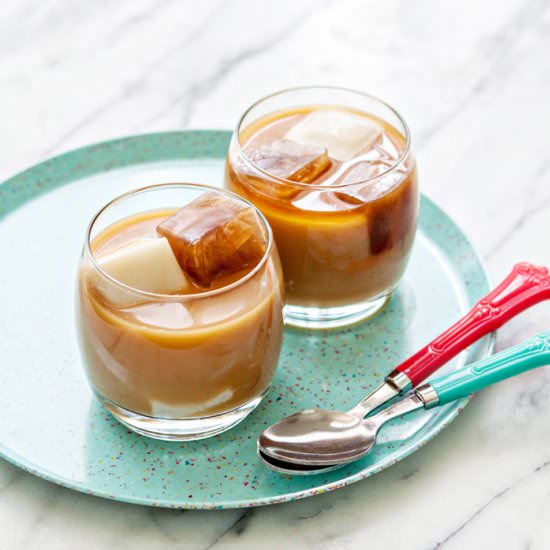 Iced Coconut Cashew Chai