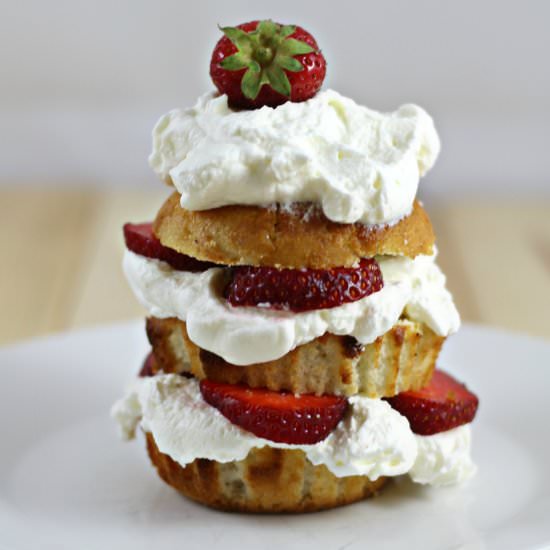 Cupcake Strawberry Shortcake