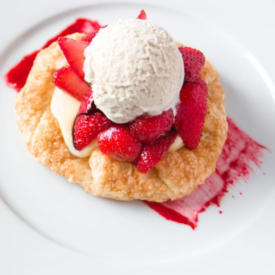 Crisp Stawberry Crostata