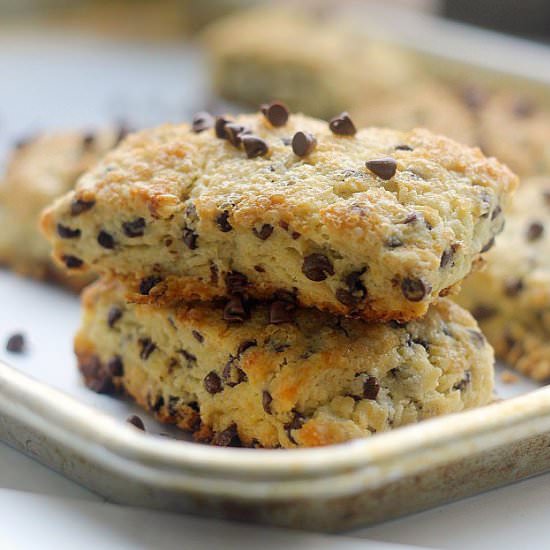 Chocolate Chip Scones