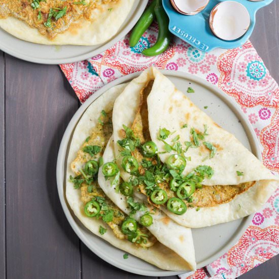 Paratha Egg Sandwich