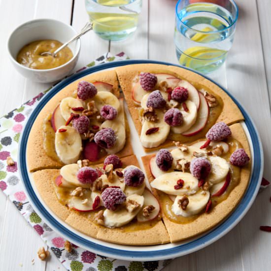 Fruit Breakfast Pizza