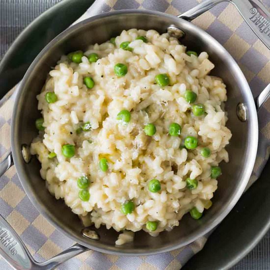 Easy Parmesan Artichoke Risotto