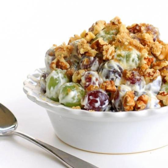 Grape Walnut Salad