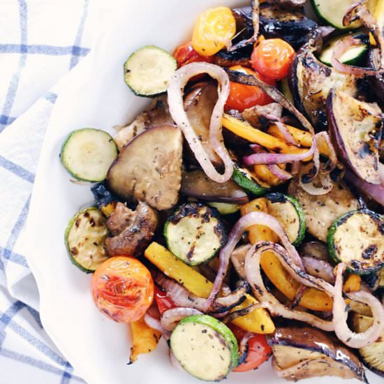 Marinated Grilled Vegetables