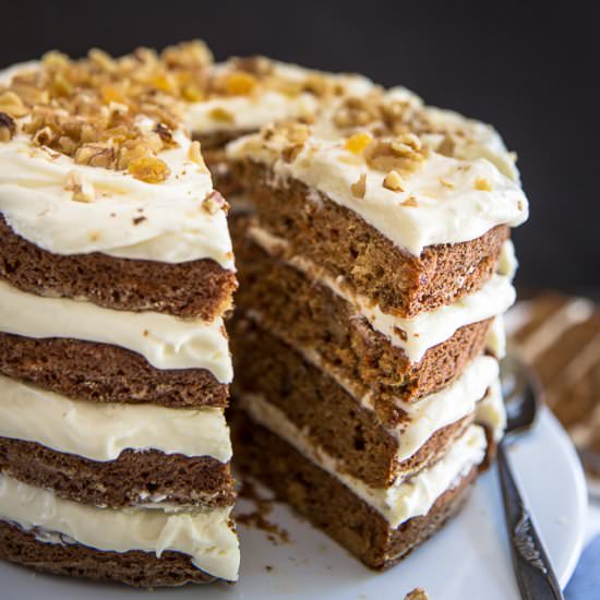 Naked Carrot Cake