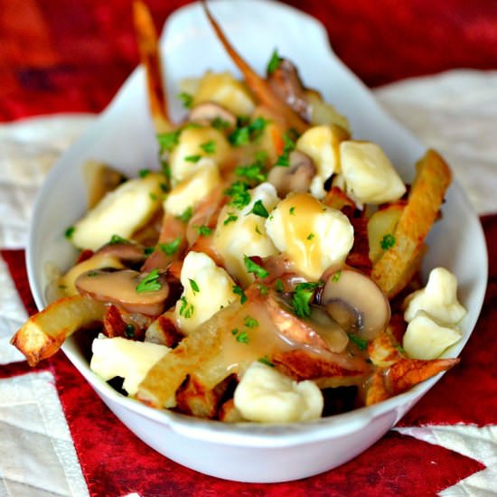 Vegetarian Poutine