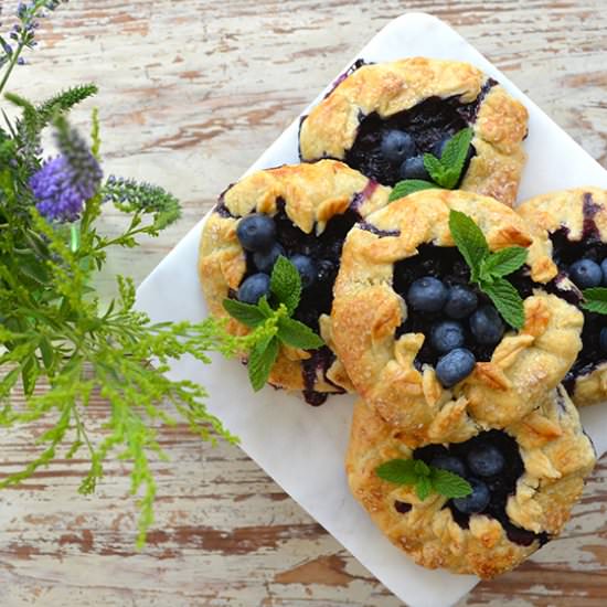 Organic Blueberry Mini-Galettes