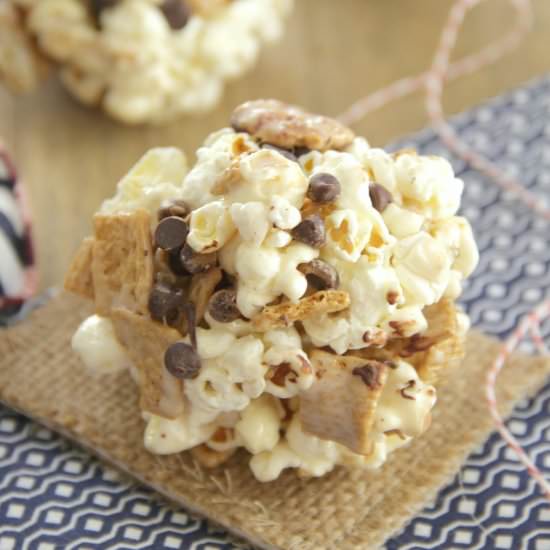 S’mores Popcorn Balls