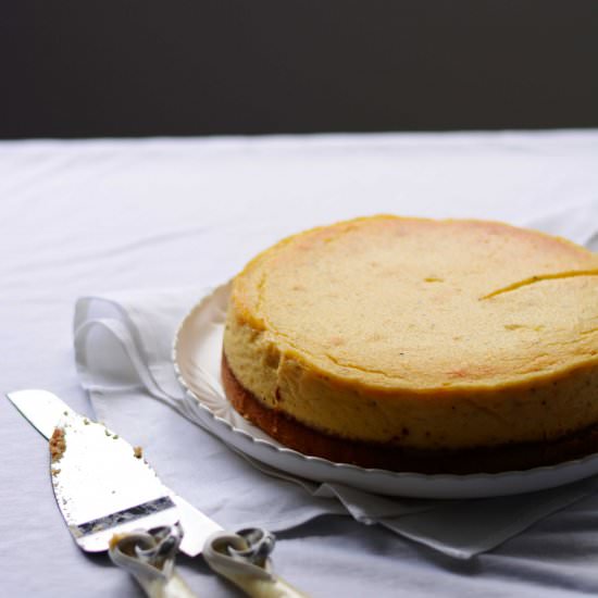 Vanilla Cardamom Cheesecake