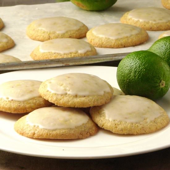 Lime Cornmeal Cookies