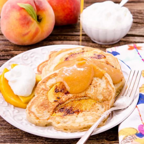 Peach Pancakes