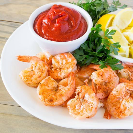 Beer Boiled Shrimp