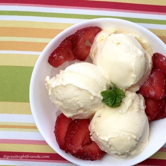 Easy Vanilla Ice Cream