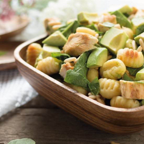 Gnocchi Salad with Chicken