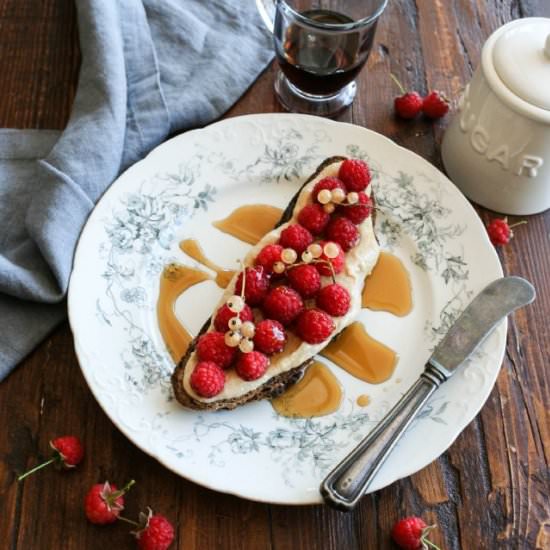 Raspberry Toast