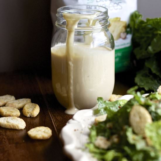 Eggless Caesar Salad Dressing