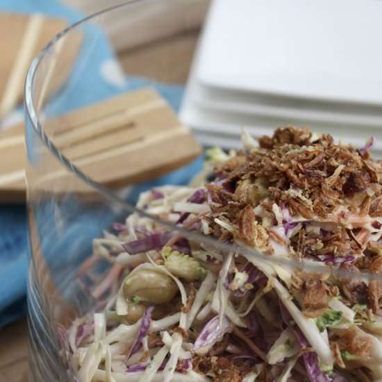 Coleslaw with Wasabi Dressing