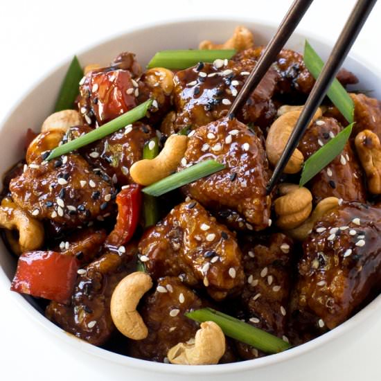 20 Minute Cashew Chicken