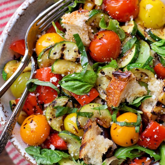 Grilled Panzanella Salad