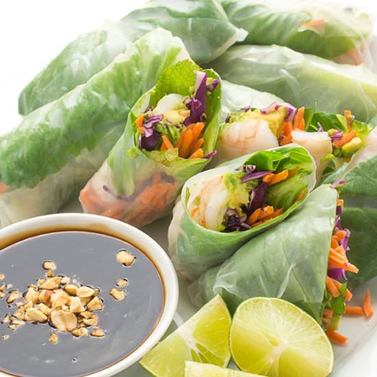 How To Make Vietnamese Spring Rolls