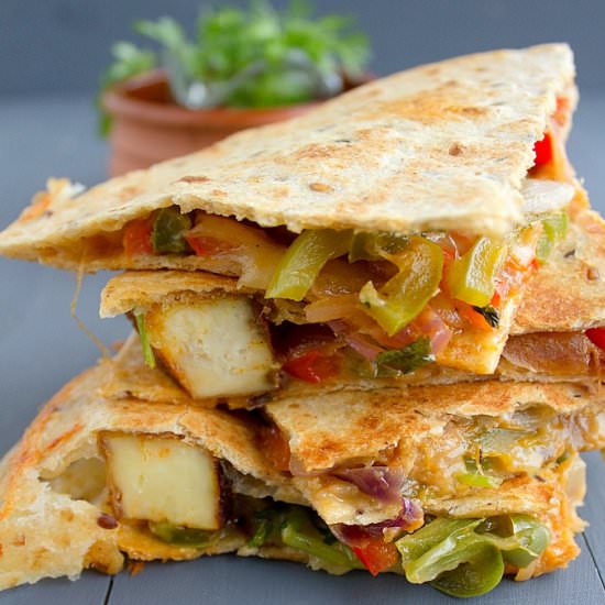 Tandoori Paneer Quesadilla