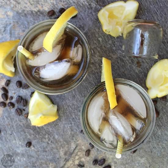 Hard Iced Coffee lemonade