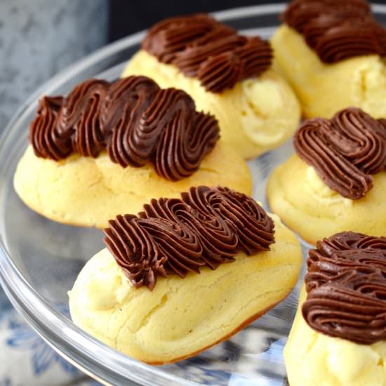 Homemade Eclairs