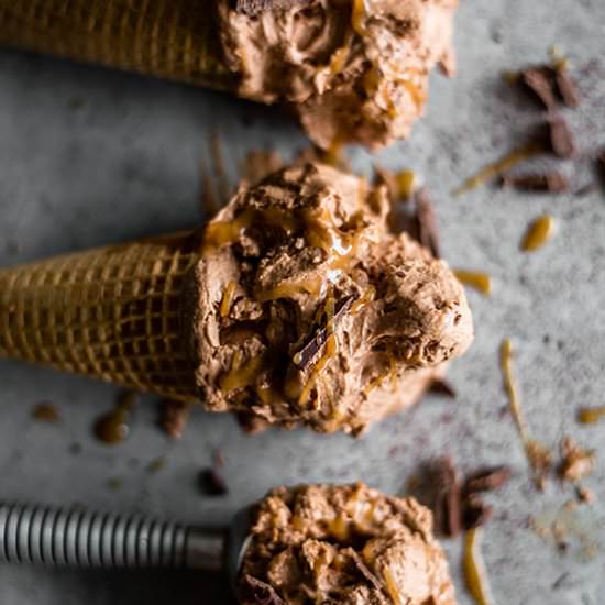 Chocolate Caramel Ice Cream