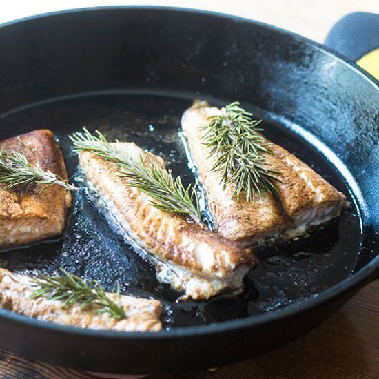 Branzino in Skillet