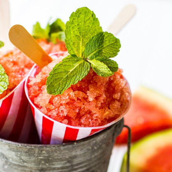 Watermelon Granita