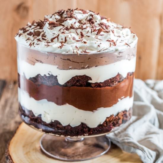 Brownie Trifle