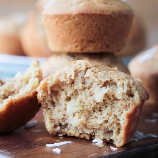 Pineapple Coconut Muffins