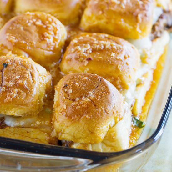 Enchilada Beef Sliders