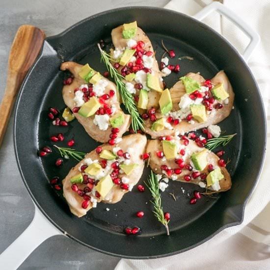 Pomegranate Chicken