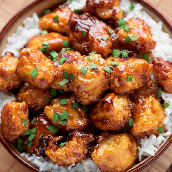 Baked Sweet and Sour Chicken