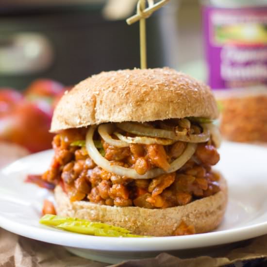 Vegan Sloppy Joes