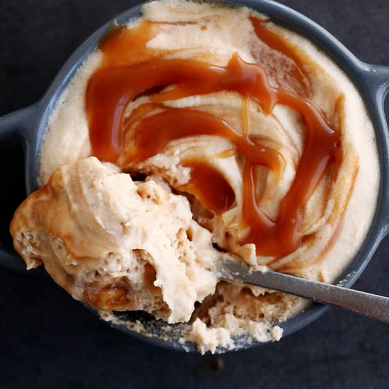 Creamy Salted Caramel Mousse