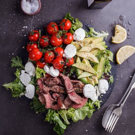 The ultimate steak salad