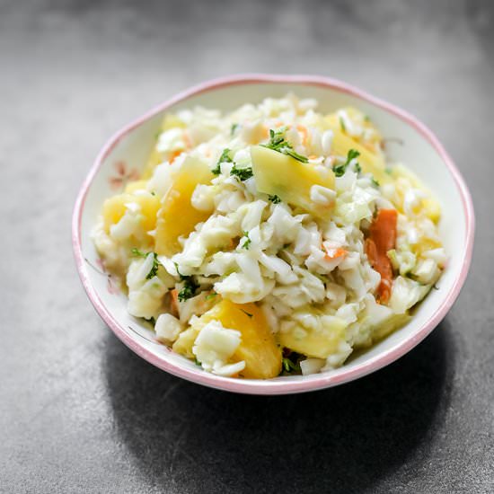 Pineapple Coleslaw