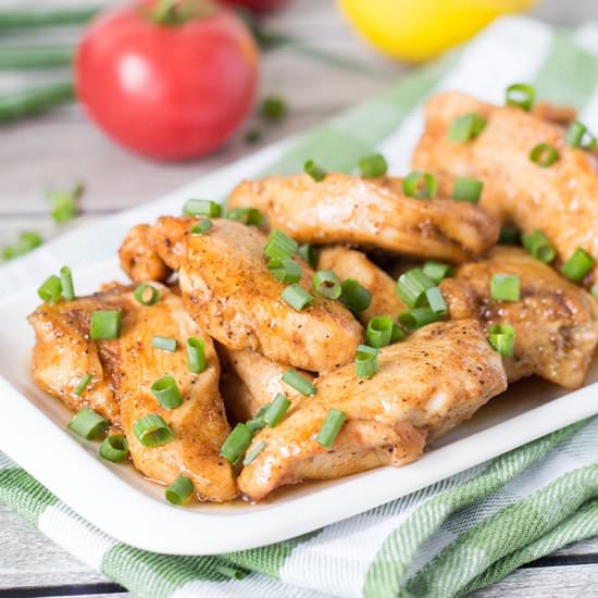 Bourbon Brown Sugar Chicken Tenders
