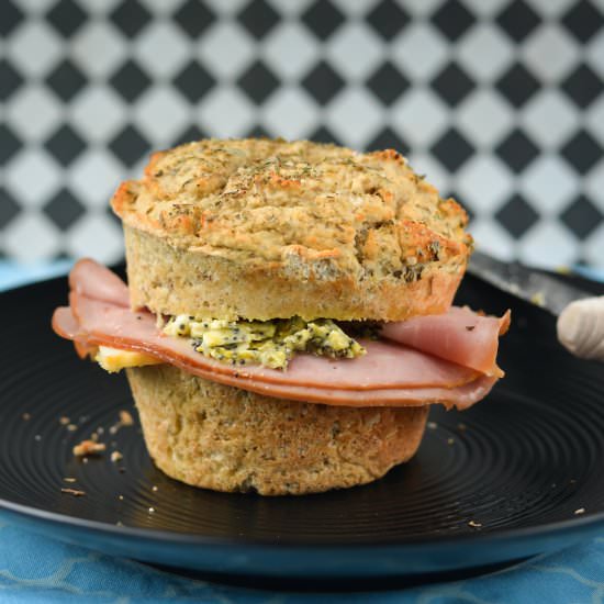 Parmesan Herb Biscuit Muffin