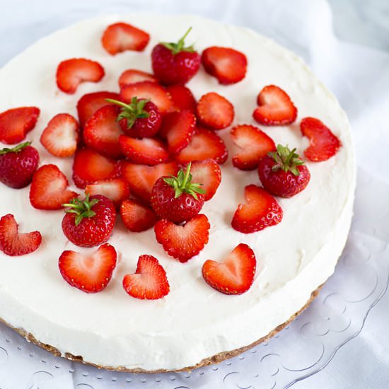 Greek Yogurt Cheesecake