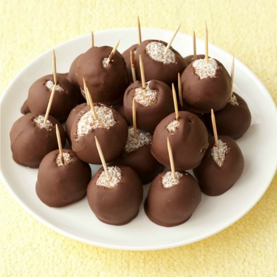Chocolate Coconut Date Balls