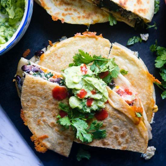 Quesadillas.