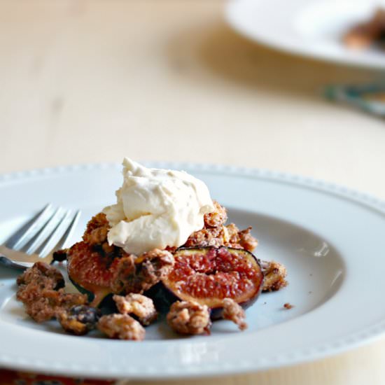 Caramelized Black Figs & Walnuts