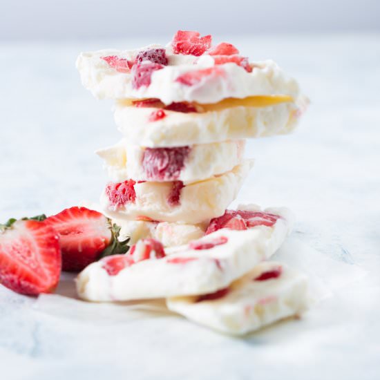 Strawberry Yogurt Bars