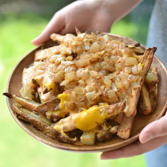 Vegan Animal Style Fries