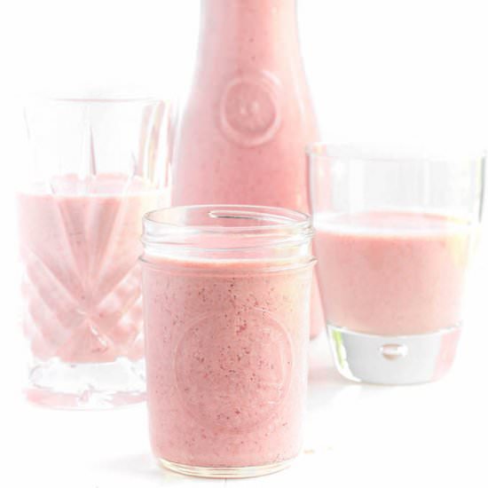 Strawberry N’ Oat Smoothies