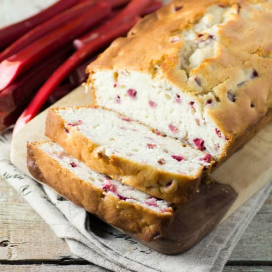 Old Fashioned Rhubarb Loaf